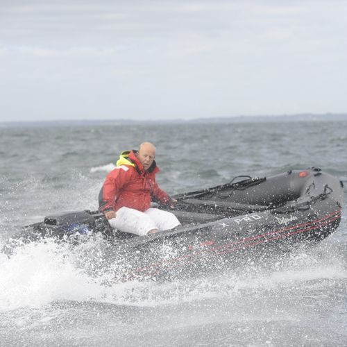 Außenborder-Schlauchboot - HEAVY DUTY 550 - 3D MARINE - faltbar / Open / für Angelsport