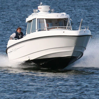 Cabin-Cruiser / Außenborder - Alfa - TG Boat - Hardtop / max. 7 Personen / 1 Kabine