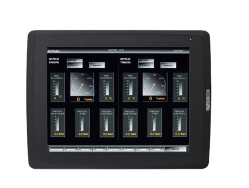 Display für Yacht - Marinelec - für Schiffe / Steuerung / mit Touchscreen