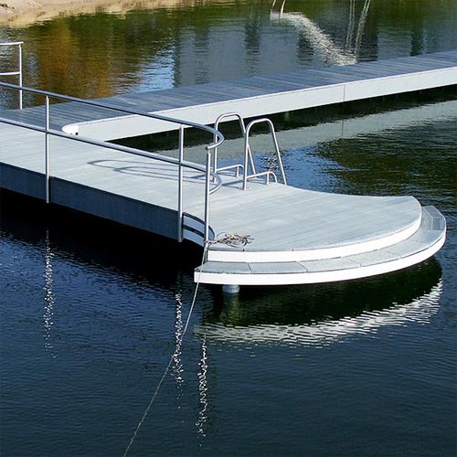 Anlegeponton - ORKA Steganlagen GmbH - für Jet-Ski / für Yachthafen / für Hafen