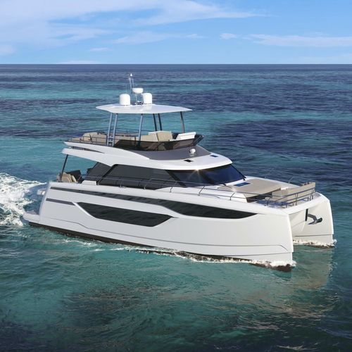Express-Cruiser / Katamaran - M48 - Prestige Yachts - Innenborder / zweimotorig / Flybridge