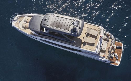 Motoryacht für Kreuzfahrten - X70 - Prestige Yachts - Flybridge / Innenborder / IPS