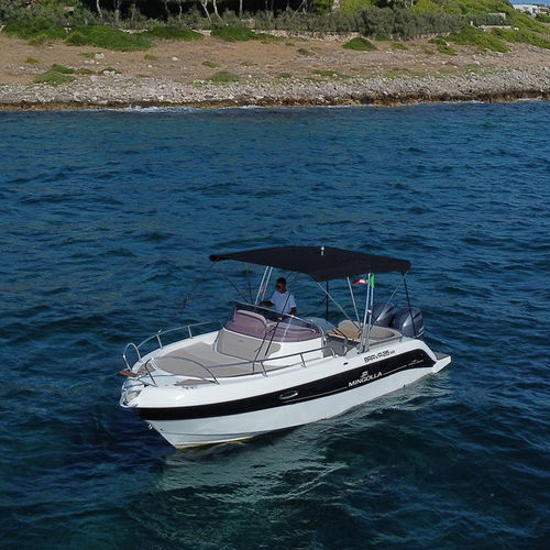 Außenborder-Walkaround - BRAVA 26 WA - Mingolla Cantiere Nautico srl - mit Mittelkonsole / Open / max. 10 Personen