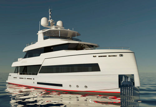 Superyacht für Kreuzfahrten - FHI 115 - Inace - mit Steuerhaus / senkrechter Bug