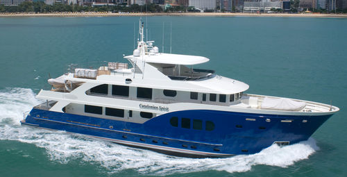 Superyacht für Kreuzfahrten - M/Y Catalonian Spirit - Inace - mit Steuerhaus / Verdränger Rumpf / Stahl