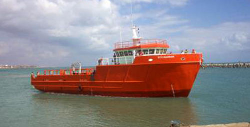 Offshore-Service-Schiff / Bohrinselversorgungsschiff (PSV) - Eco Warrior - Inace