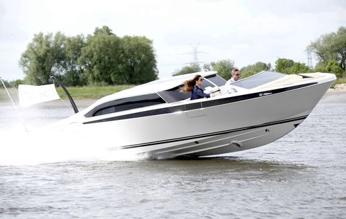 Innenborder-Yachttender - LIMOUSINE 9.4m - Yachtwerft Meyer - einmotorig / max. 8 Personen / Cabin-Cruiser