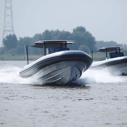 Innenborder-Schlauchboot - TT VICTORY - Yachtwerft Meyer - RIB / mit Mittelkonsole / max. 12 Personen