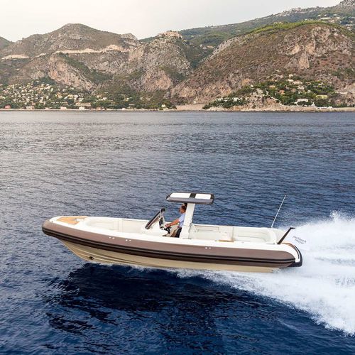 Jetantriebs-Schlauchboot - TT HERE COMES THE SUN - Yachtwerft Meyer - RIB / mit Mittelkonsole / max. 8 Personen