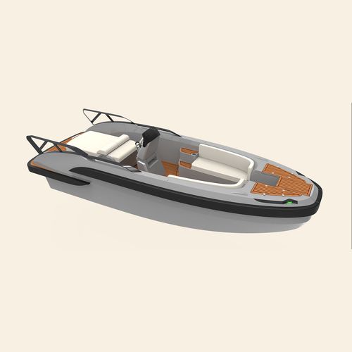 Innenborder-Yachttender - CC Line - Yachtwerft Meyer - einmotorig / halbstarr / mit Mittelkonsole