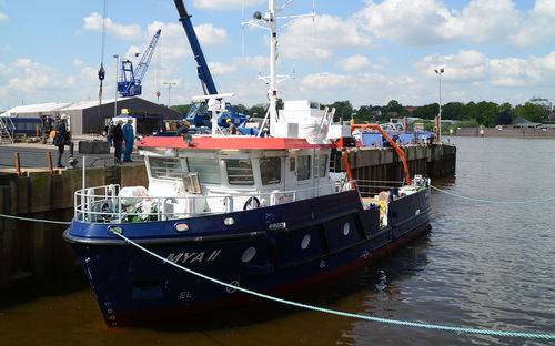 Forschungsboot Berufsschiff - MYA II  - Fassmer - Innenborder