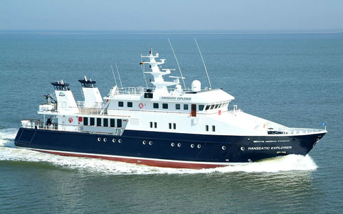 Offshore-Megayacht - HANSE - Fassmer - Explorer / Raised Pilothouse / Stahl