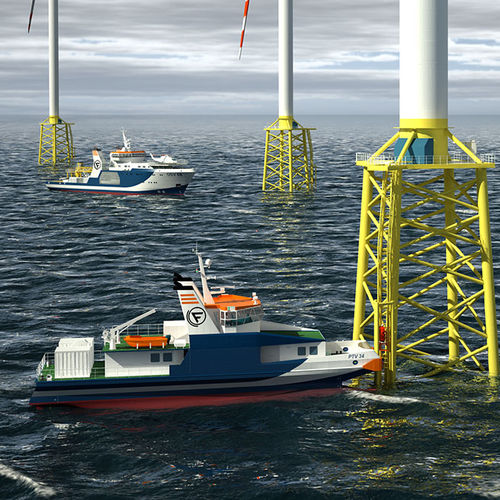 Offshore-Service-Schiff / Crew-Transfer - Seakat - Fassmer