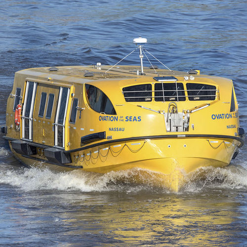 Rettungsboot / partiell geschlossen - SEL-T 15.75 - Fassmer - für Schiffe