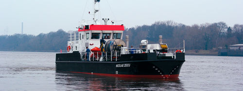 Umweltschutzboot Berufsschiff - NICOLAE ZEICU - Fassmer - Innenborder / Aluminium