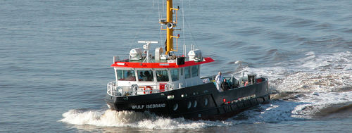 Boot für hydrographische Studien Berufsschiff - WULF ISEBRAND, - Fassmer - Küsten-Bojentender / Innenborder