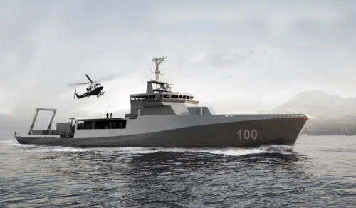 Schiff für die ozeanographische Forschung für Gewässervermessung - KRI CANOPUS - Fassmer