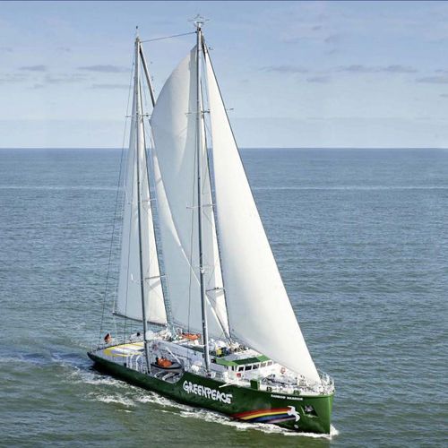 Segel-Superyacht / für Kreuzfahrten - Rainbow Warrior - Fassmer - mit Steuerhaus / Ketch