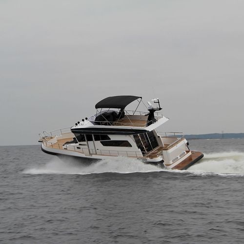 Motoryacht für Kreuzfahrten - 49 SCY - Linex-Boat Oy - Flybridge / IPS / 3 Kabinen