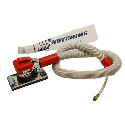 Schleifer für Werft - 8664 SERIES - Hutchins Manufacturing Company - Orbital / pneumatisch / mit Entstaubungssystem