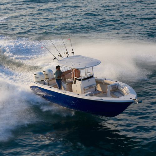 Außenborder-Konsolenboot - 27 HFC - Sea Chaser - mit Mittelkonsole / Sportfischer / max. 12 Personen