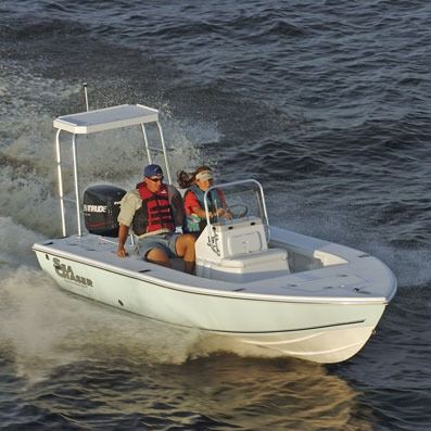 Flat-Boat / Außenborder - 160 F - Sea Chaser - mit Mittelkonsole / Sportfischer