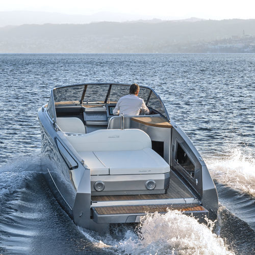 Innenborder-Runabout - Ovation 7.6 Cabin - Ganz Boats - Diesel / hybrid / Gleiter