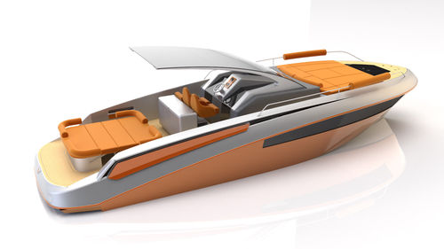 Express-Cruiser / Innenborder - 38 WEEK END - ERYD YACHTS - zweimotorig / Open / mit Doppelkonsole