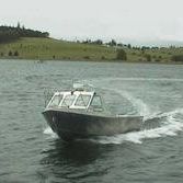 Außenborder-Konsolenboot - 26'  - ABCO Industries Limited - zweimotorig / mit Steuerhaus / Sportfischer