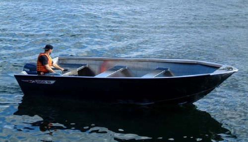 Arbeitsboot Berufsschiff - 18' SKIFF - ABCO Industries Limited - Außenborder / Aluminium
