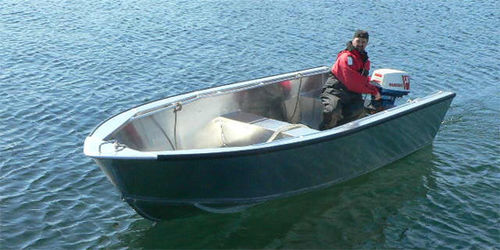 Arbeitsboot Berufsschiff - 16' Skiff - ABCO Industries Limited - Außenborder / Aluminium