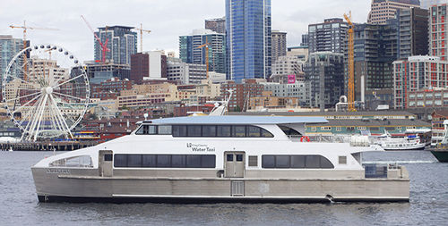 Katamaran-Passagierfähre - 105′  - All American Marine - Aluminium / Hochgeschwindigkeit