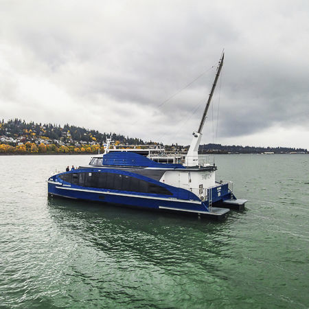 Passagierboot Berufsschiff - 70′ - All American Marine - Katamaran / Innenborder / Aluminium