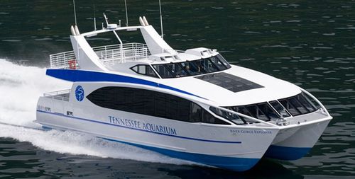 Fähre - 65′ River Gorge - All American Marine - Katamaran / Innenborder / Aluminium