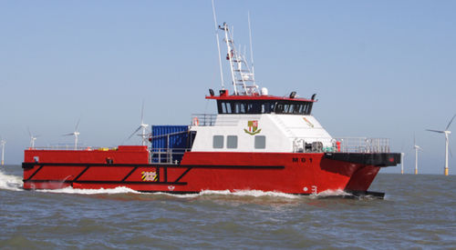 Crew-Transfer-Spezialschiff - Teknicraft  - All American Marine - für Windpark / Versorgung / Katamaran