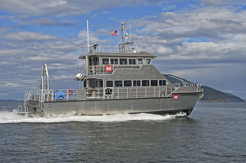 Boot für hydrographische Studien Berufsschiff - 68’ USACE Philadelphia - All American Marine - Katamaran / Innenborder / Aluminium