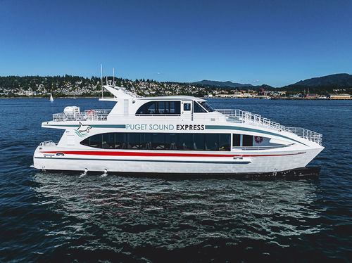 Passagierboot Berufsschiff - 77′ - All American Marine - Katamaran / Innenborder / Aluminium