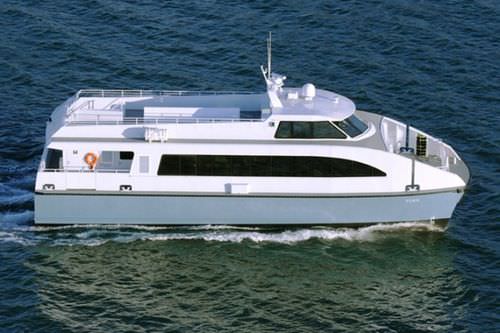 Passagierboot Berufsschiff - York - All American Marine - Katamaran / Innenborder / Aluminium