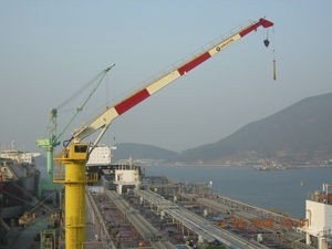 Kran für Schiffe - SB - Appleton Marine Inc - Deck