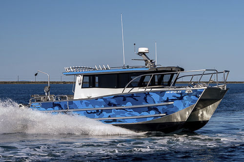 Berufsschiff für Fischerei - 3212-CTC - Armstrong Marine - Katamaran / Außenborder / Aluminium