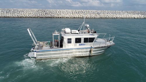 Boot für hydrographische Studien Berufsschiff - 3211-CTC | LabCat - Armstrong Marine - Katamaran / Innenborder / Aluminium