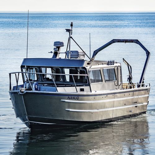Boot für hydrographische Studien Berufsschiff - 4013-RCM | LabCat - Armstrong Marine - Innenborder / Aluminium