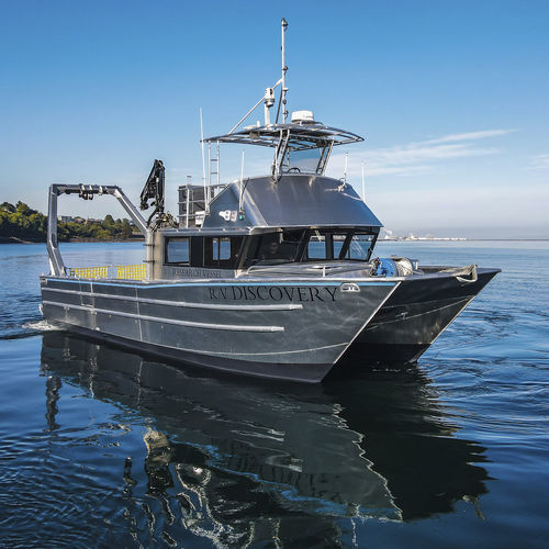 Boot für hydrographische Studien Berufsschiff - 4416-CTC | LabCat - Armstrong Marine - Katamaran / Innenborder / Aluminium