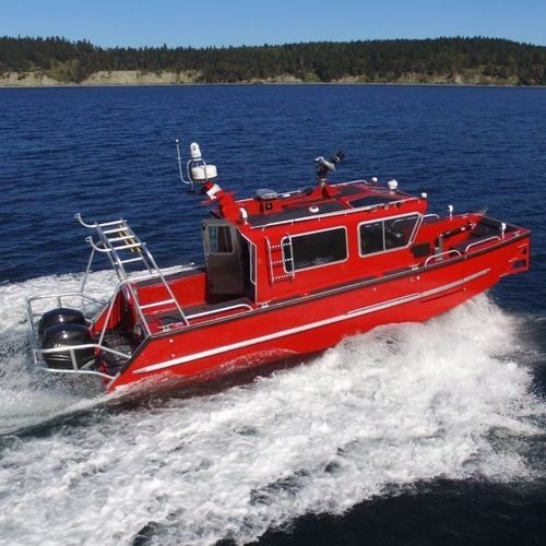 Feuerlöschboot-Berufsschiff - 3110-RCM - Armstrong Marine - Katamaran / Außenborder / Aluminium
