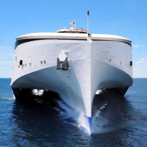 Trimaran-Autofähre - CONDOR LIBERATION - Austal USA - Hochgeschwindigkeit