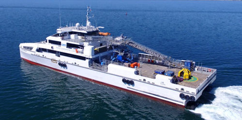 Offshore-Service-Schiff / Crew-Transfer - EXPRESS 70 - Austal USA - Katamaran / Hochgeschwindigkeit