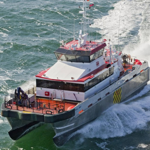 Offshore-Service-Schiff / Crew-Transfer - EXPRESS 27 - Austal USA - für Windpark / Katamaran