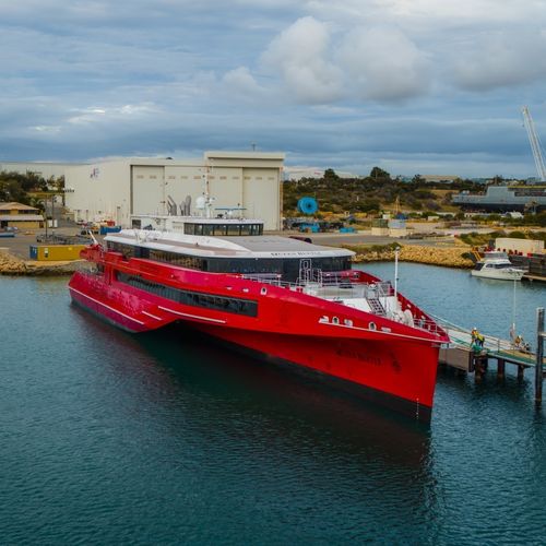 Trimaran-Passagierfähre - QUEEN BEETLE - Austal USA - Hochgeschwindigkeit