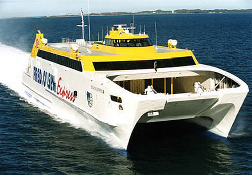 Katamaran-Autofähre - BOCAYNA EXPRESS - Austal USA - Hochgeschwindigkeit