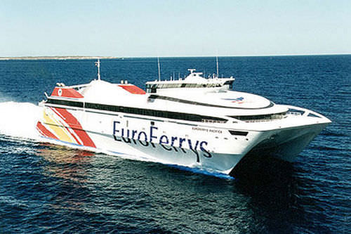 RoPax-Autofähre - EUROFERRYS PACIFICA  - Austal USA - Katamaran / Hochgeschwindigkeit